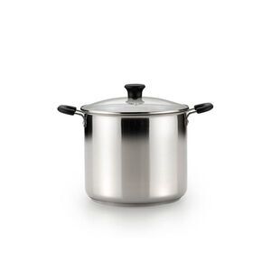 T-Fal -  Stainless Steel, 12qt Stockpot, Silver Silver